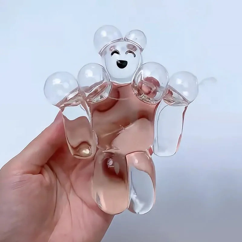 Transparent Jelly Robot Squishy Toy | Soft Slow Rebound Stress Relief Fidget