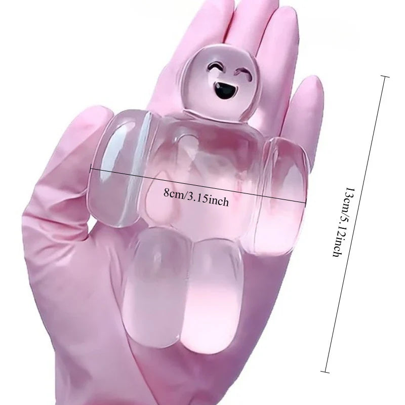 Transparent Jelly Robot Squishy Toy | Soft Slow Rebound Stress Relief Fidget